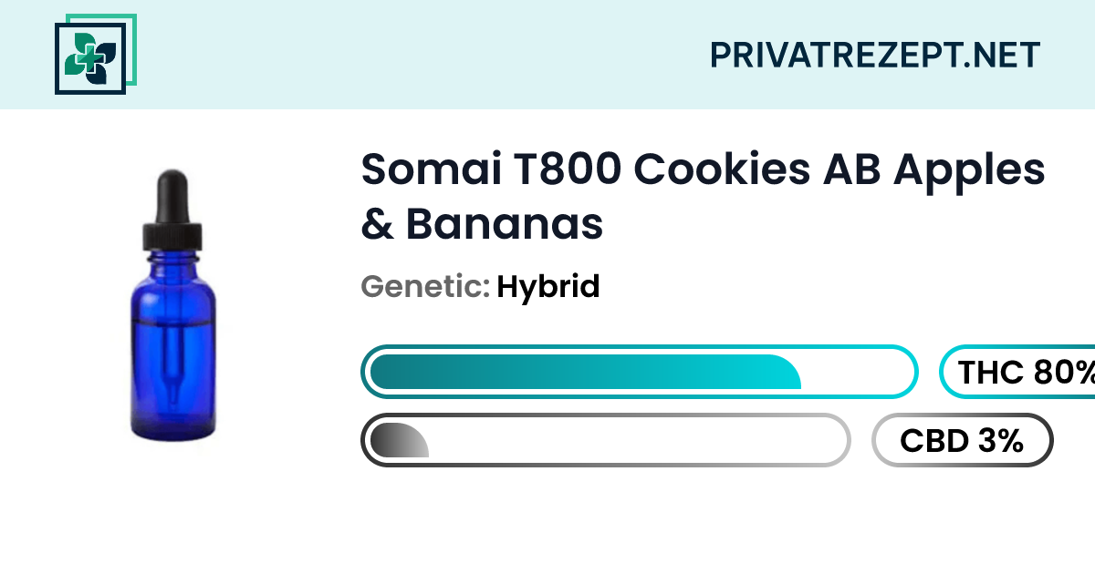 Somai T800 Cookies AB Apples & Bananas
